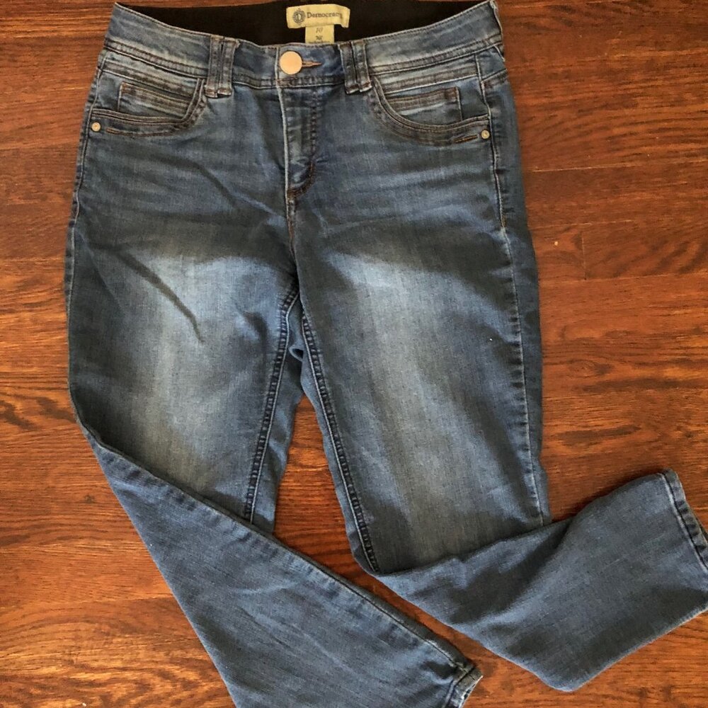 Democracy Ab Technology Women’s Size 10 Blue Stretch Jeans